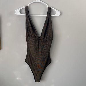 Vici Night Crush Lurex Bodysuit, M